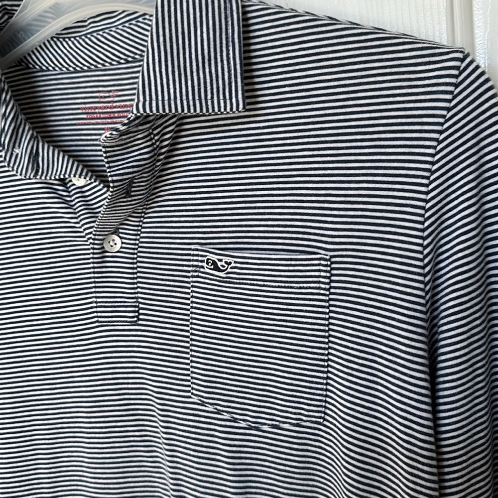 Vineyard Vines boys Edgartown long-sleeved polo shirt, size XL